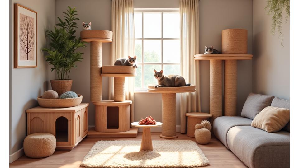 猫専用のプレイスペース